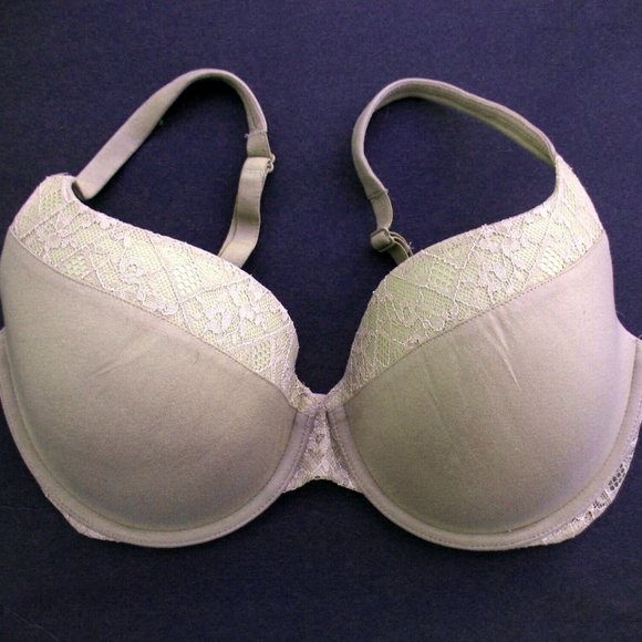 Victoria's Secret Other - Victoria's Secret Body By Victoria Perfect Shape Underwire Padded Tan Sz 32DDD